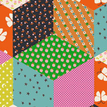 Load image into Gallery viewer, Tumbling Blocks Vivid top knot headband