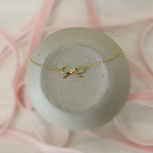 Load image into Gallery viewer, Sweetheart Ribbon Bow necklace