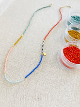 Load image into Gallery viewer, Amalfi // japanese miyuki beaded necklace
