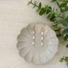 Load image into Gallery viewer, Whitney hand wired freshwater pearl dangles