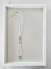Load image into Gallery viewer, Nani turquoise pendant miyuki beaded necklace