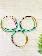 Load image into Gallery viewer, Out and About czech glass wrap stretch bracelet