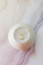 Load image into Gallery viewer, Transform // pave crystal lotus necklace