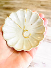 Load image into Gallery viewer, Fly me to the moon pendant necklace