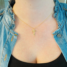 Load image into Gallery viewer, Savannah Bow pendant necklace