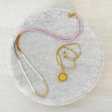 Load image into Gallery viewer, Renew Lotus pendant necklace