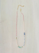 Load image into Gallery viewer, Riviera // fish and mother of pearl necklace