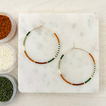 Load image into Gallery viewer, Pumpkin Patch Hoops