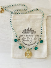 Load image into Gallery viewer, Luna Verde amethyst necklace