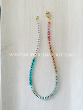 Load image into Gallery viewer, All Good Things // rondelle gemstone necklace