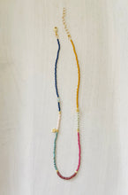 Load image into Gallery viewer, Wild Forage // japanese miyuki bead and gemstone necklace