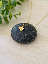 Load image into Gallery viewer, Bee YOUtiful tiny pendant necklace