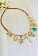 Load image into Gallery viewer, Wild Wonder charm necklace one of a kind