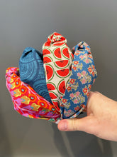 Load image into Gallery viewer, Watermelon top knot headband