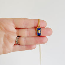 Load image into Gallery viewer, Wise One owl shield pendant necklace