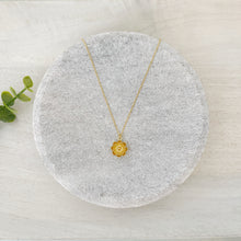 Load image into Gallery viewer, Renew Lotus pendant necklace