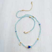 Load image into Gallery viewer, Charter // fish apatite gemstone necklace