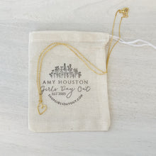 Load image into Gallery viewer, Open Heart pendant necklace