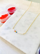Load image into Gallery viewer, Chase The Rainbow miyuki bead simple necklace