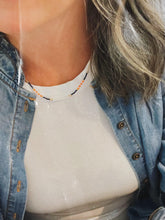 Load image into Gallery viewer, Cavaliers school spirit miyuki bead simple necklace