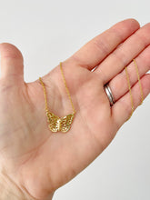 Load image into Gallery viewer, a winged messenger butterfly necklace