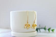 Load image into Gallery viewer, Break of Day Lotus Dangle earrings