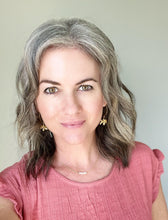 Load image into Gallery viewer, Break of Day Lotus Dangle earrings