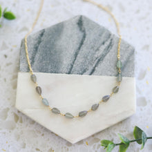 Load image into Gallery viewer, Maine Coast labradorite necklace
