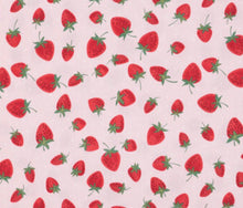 Load image into Gallery viewer, Strawberry dot top knot headband