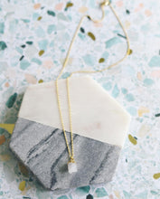 Load image into Gallery viewer, Tip of The Ice raw Moonstone pendant necklace