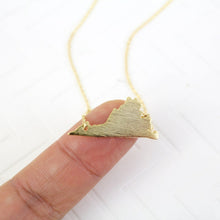 Load image into Gallery viewer, Virginia state pride necklace