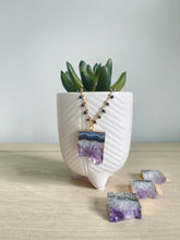 Load image into Gallery viewer, Adorn Amethyst pendant Limited Edition necklace