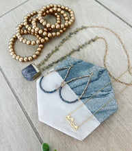 Load image into Gallery viewer, Gold stretch bracelet trio