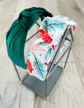 Load image into Gallery viewer, Jingle All The Way top knot headband