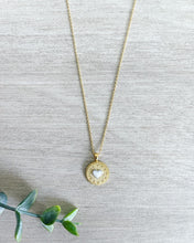 Load image into Gallery viewer, LOVE is all you need two tone necklace