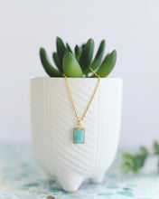 Load image into Gallery viewer, Adventure Awaits aventurine necklace