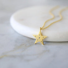 Load image into Gallery viewer, Wish upon a star necklace
