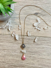 Load image into Gallery viewer, Trifecta 32" One of A Kind necklace