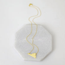 Load image into Gallery viewer, Virginia state pride necklace