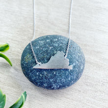 Load image into Gallery viewer, Virginia state pride necklace