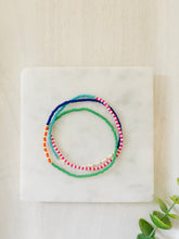 Load image into Gallery viewer, Rock Around the Clock triple wrap stretchy bracelet
