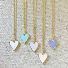 Load image into Gallery viewer, Share the Love heart pendant necklace
