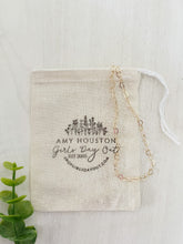 Load image into Gallery viewer, Surrounded in Love // inner locking heart chain necklace or bracelet
