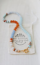 Load image into Gallery viewer, September Sunrise // rondelle gemstone necklace
