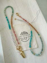 Load image into Gallery viewer, All Good Things // rondelle gemstone necklace
