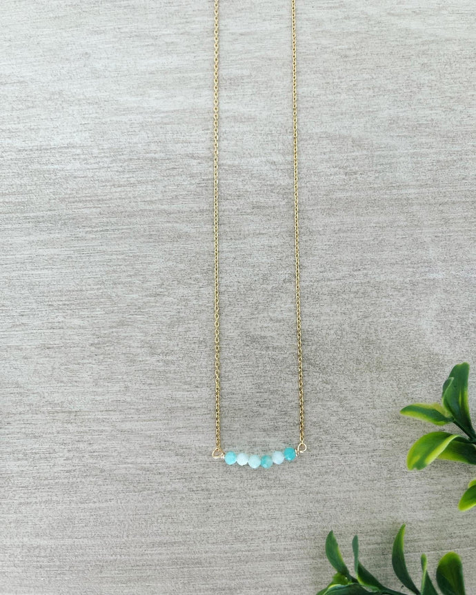 Manifest Hope amazonite necklace