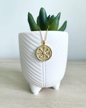 Load image into Gallery viewer, Follow your compass necklace
