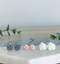 Load image into Gallery viewer, Fresh picked powder pink studs for Mommy &amp; Me
