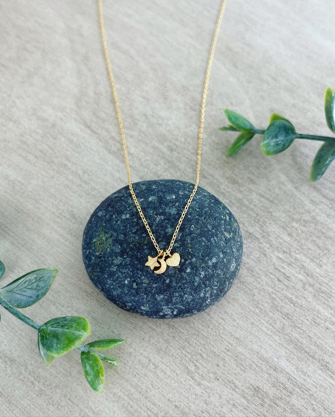 Love you to the moon and back necklace