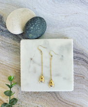 Load image into Gallery viewer, Quirky Beetle dangle earrings
